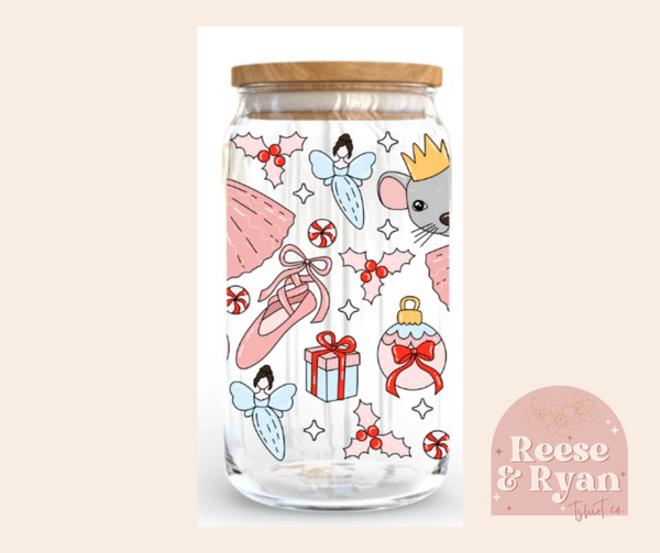 Ballet Fairy Glass Cup